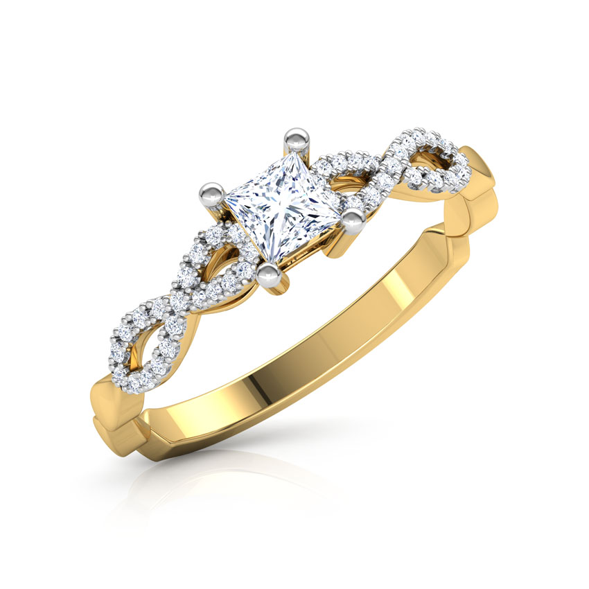 Braided Solitaire Ring Braided Solitaire Ring