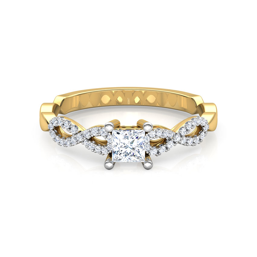 Braided Solitaire Ring Braided Solitaire Ring