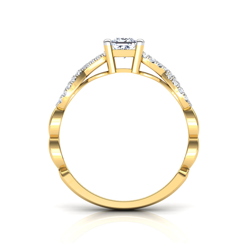 Braided Solitaire Ring Braided Solitaire Ring