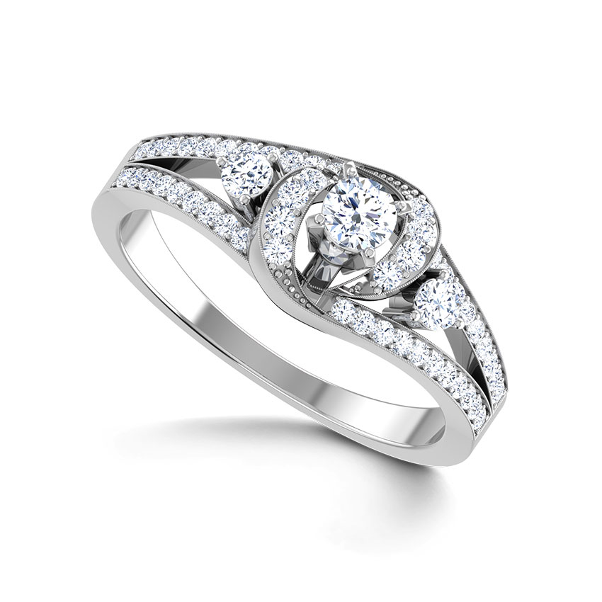 Glitter Solitaire Ring Glitter Solitaire Ring