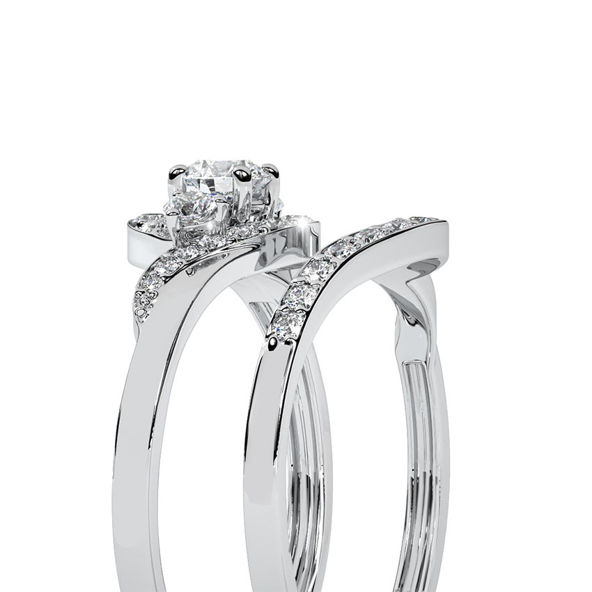 Classic Solitaire Bridal Ring Set Classic Solitaire Bridal Ring Set