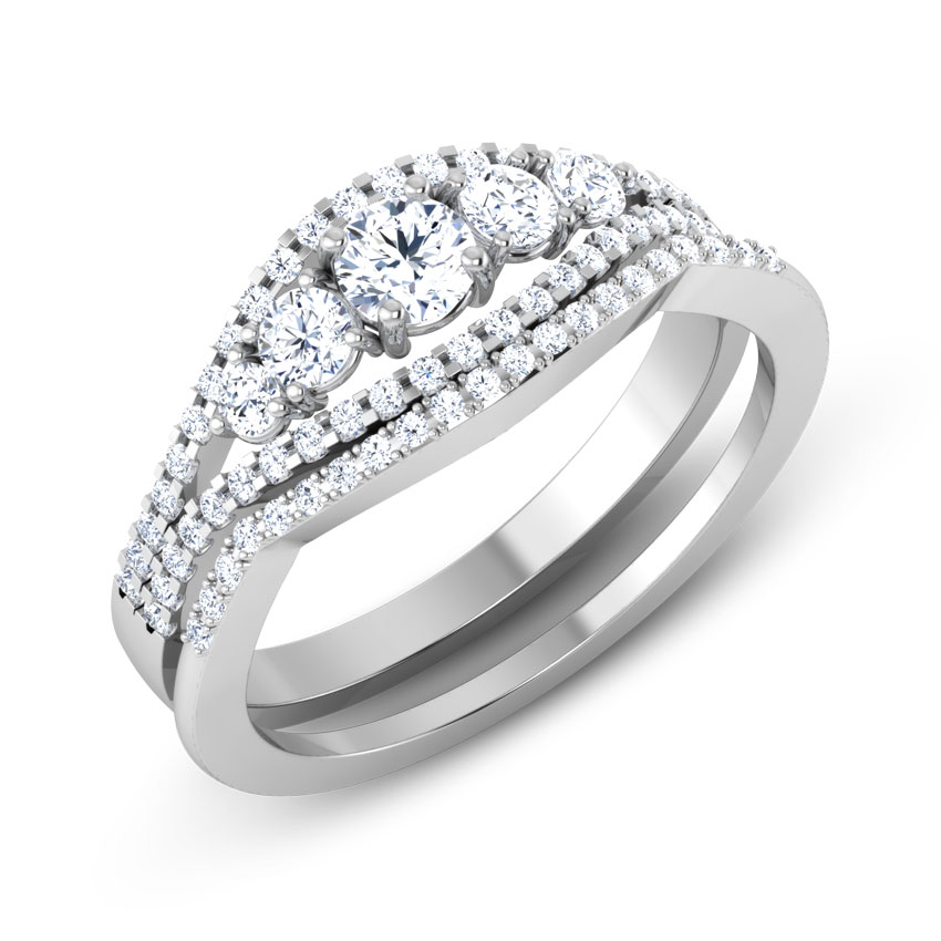 Radiance Solitaire Bridal Ring Set Radiance Solitaire Bridal Ring Set