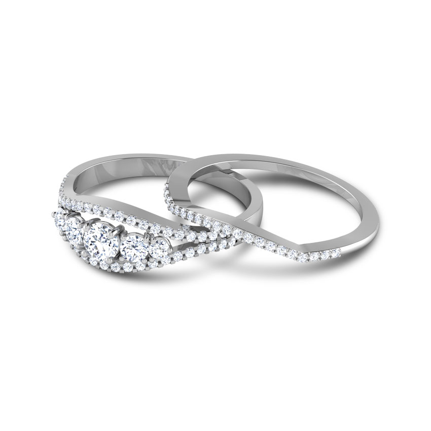 Radiance Solitaire Bridal Ring Set Radiance Solitaire Bridal Ring Set