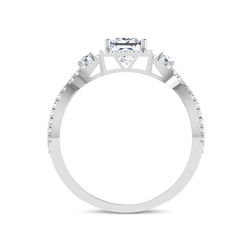 Angel Solitaire Ring