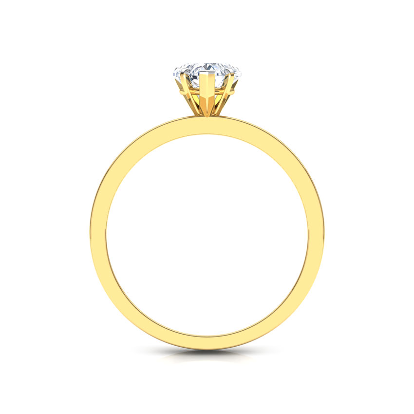 Glee Heart Solitaire Ring