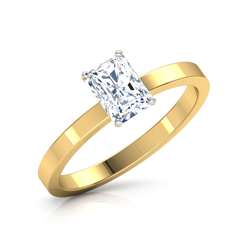 Glee Baguette Solitaire Ring