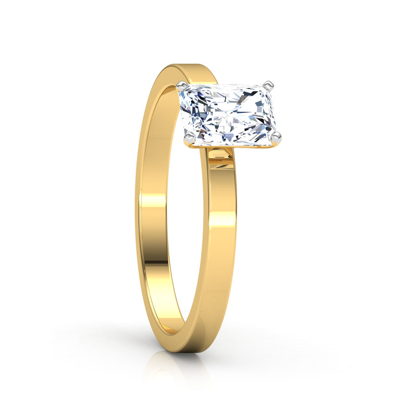Glee Baguette Solitaire Ring