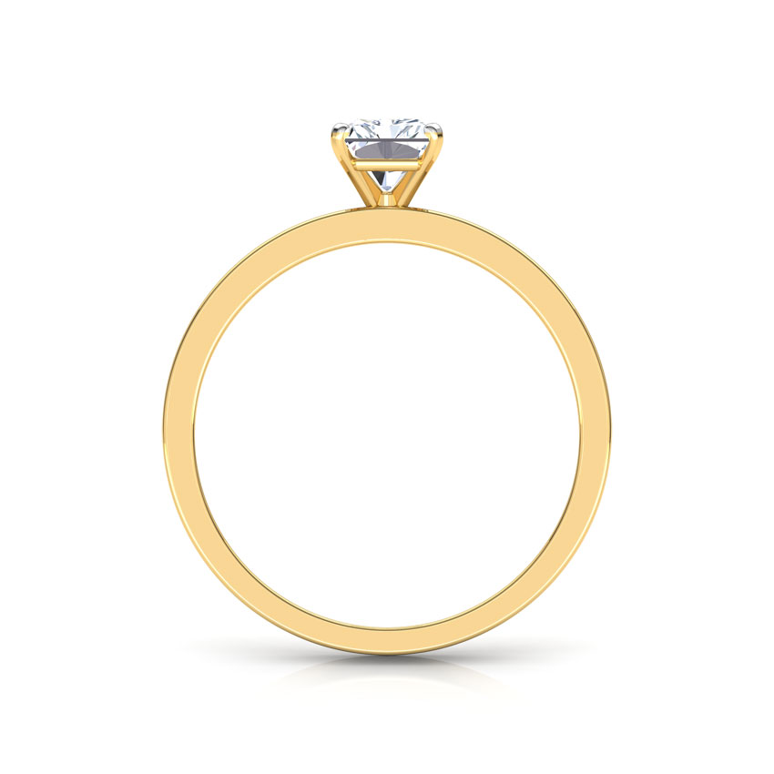 Glee Baguette Solitaire Ring