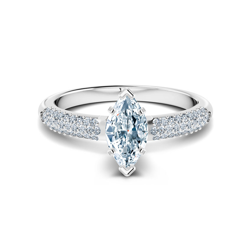 Charm Marquise Solitaire Ring Charm Marquise Solitaire Ring