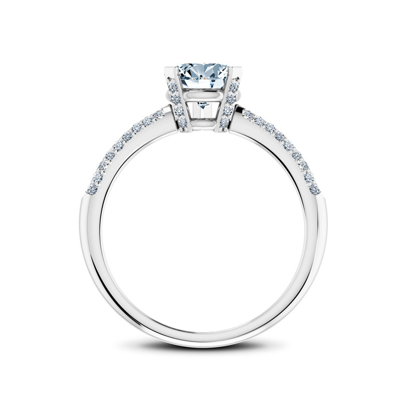 Charm Pear Solitaire Ring Charm Pear Solitaire Ring