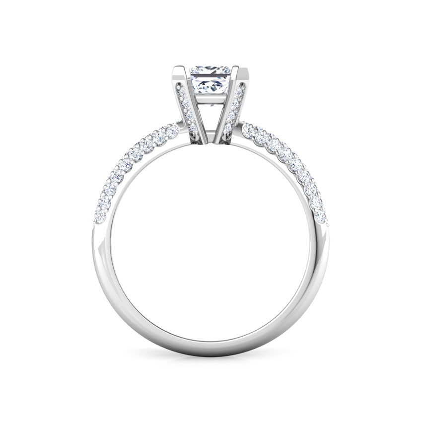 Charm Princess Solitaire Ring Charm Princess Solitaire Ring