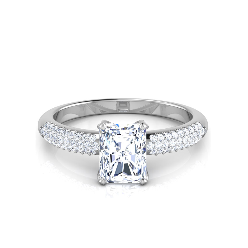 Charm Baguette Solitaire Ring