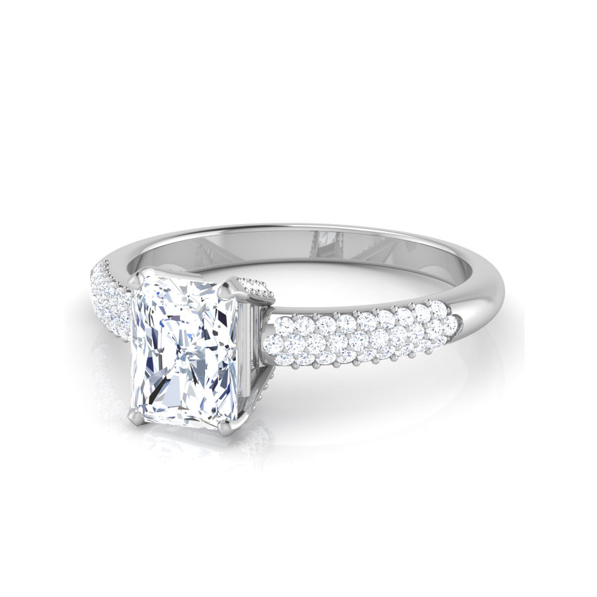 Charm Baguette Solitaire Ring