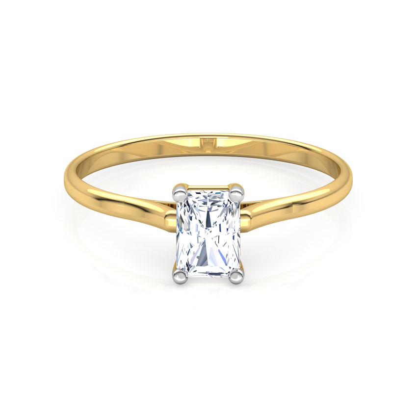 Charm Radiant Solitaire Ring