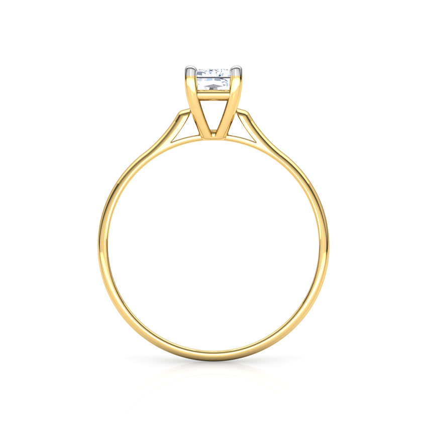 Charm Radiant Solitaire Ring