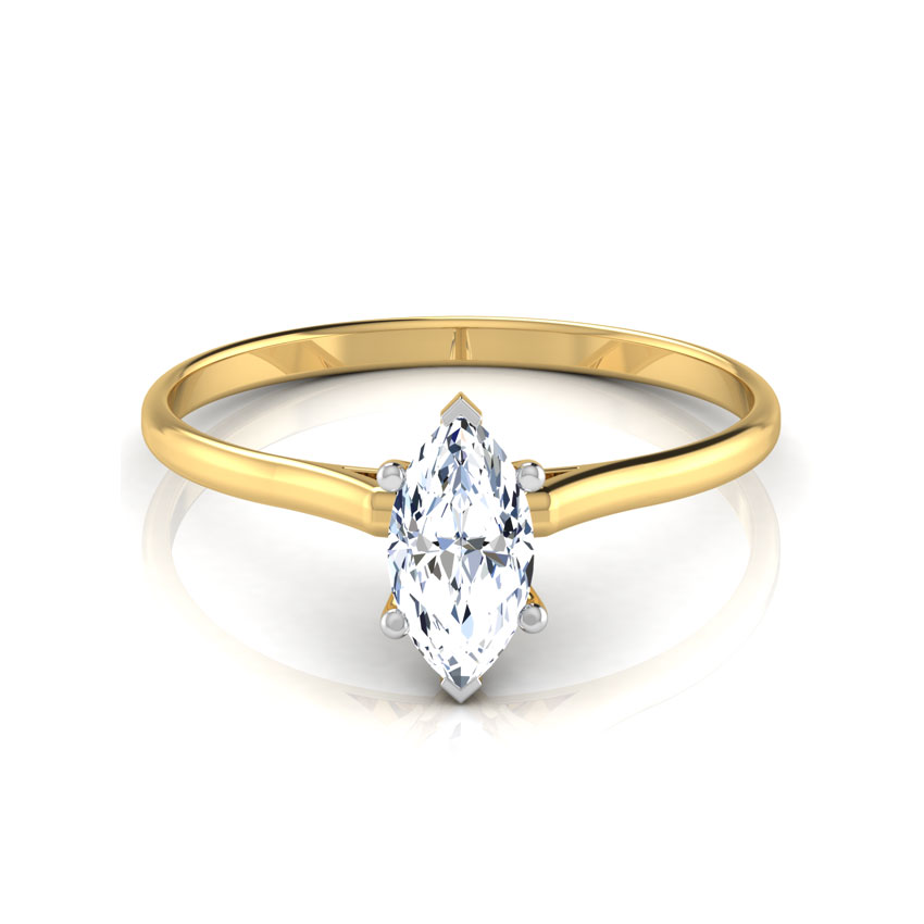 Zeal  Marquise Solitaire Ring