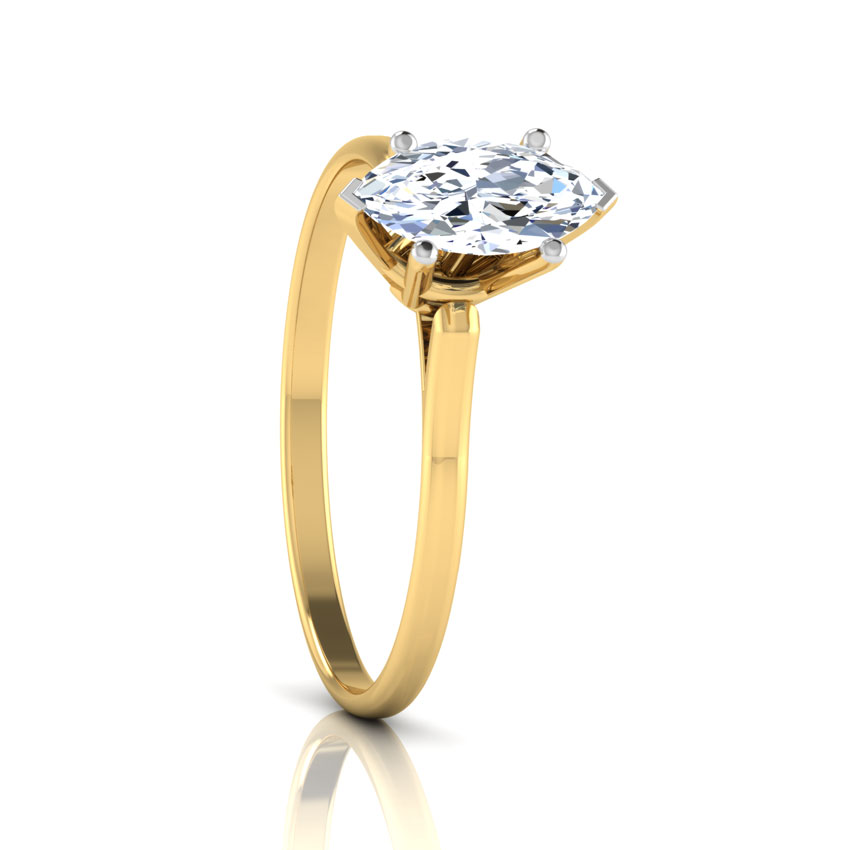 Zeal  Marquise Solitaire Ring