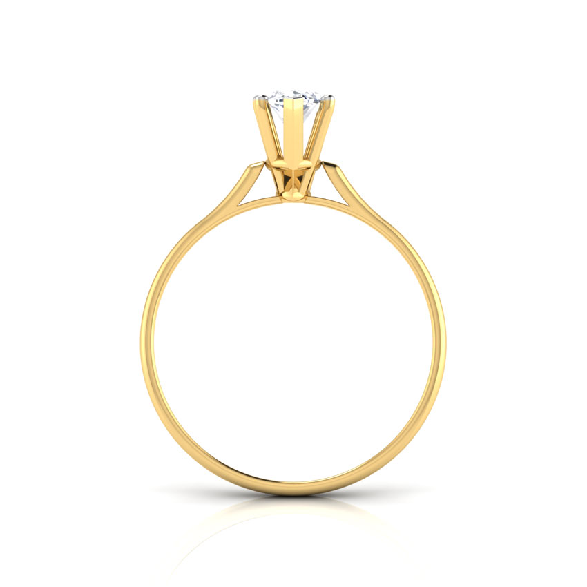 Zeal  Marquise Solitaire Ring