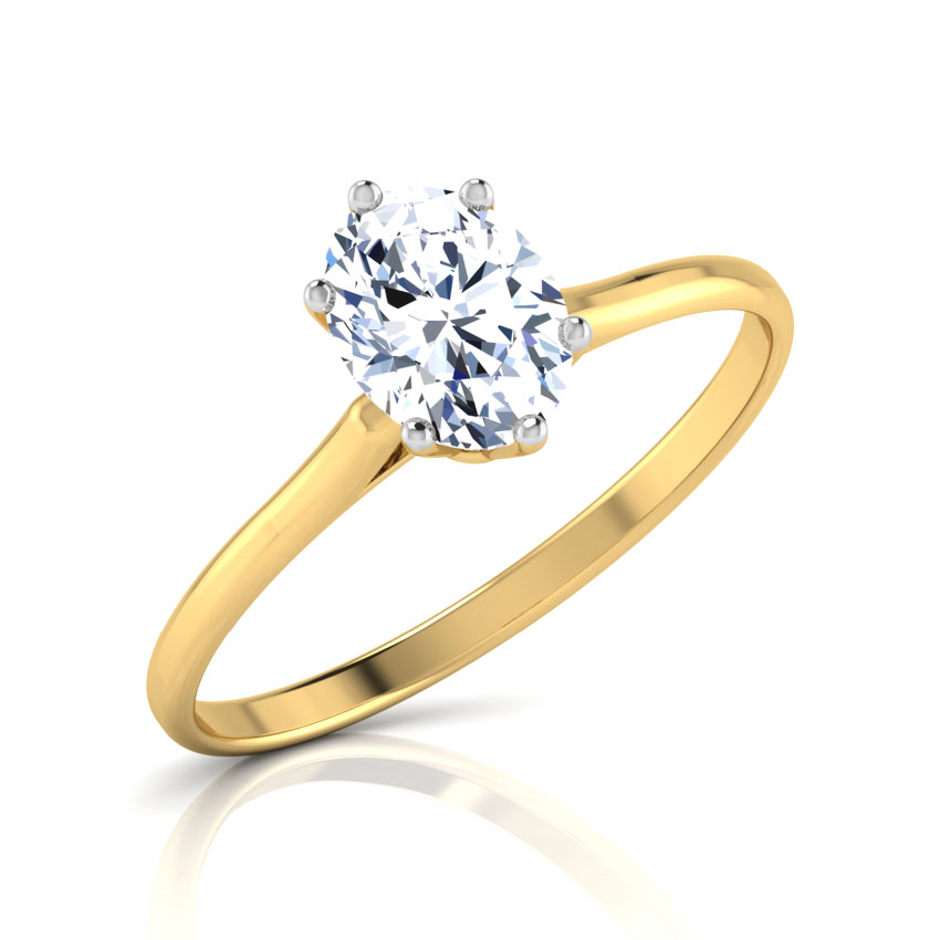 Zeal Oval Solitaire Ring Zeal Oval Solitaire Ring