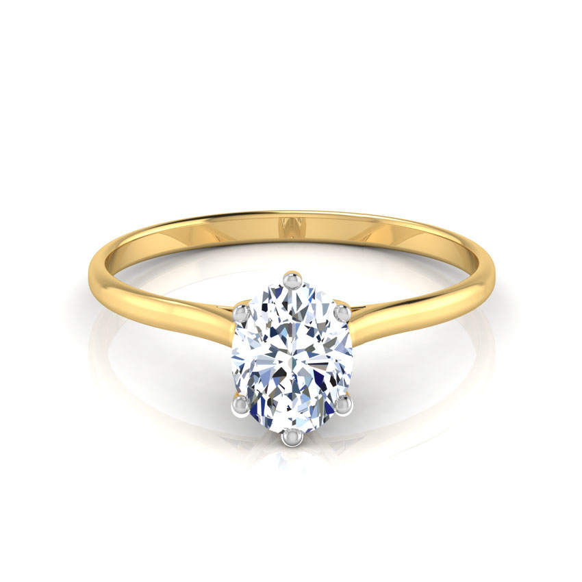 Zeal Oval Solitaire Ring Zeal Oval Solitaire Ring