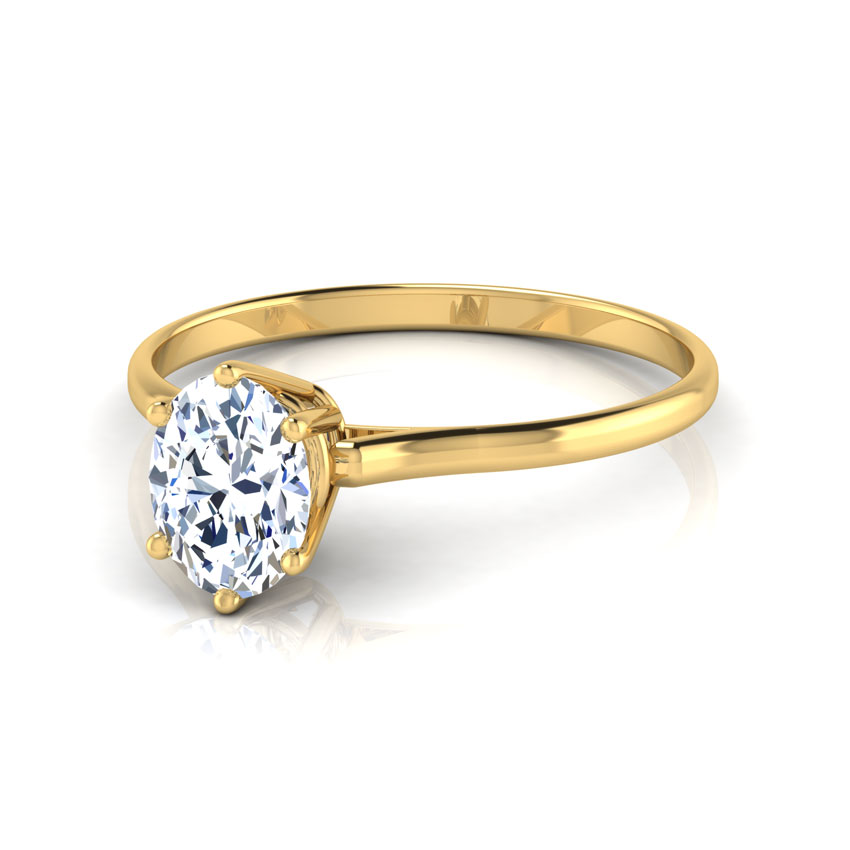 Zeal Oval Solitaire Ring Zeal Oval Solitaire Ring