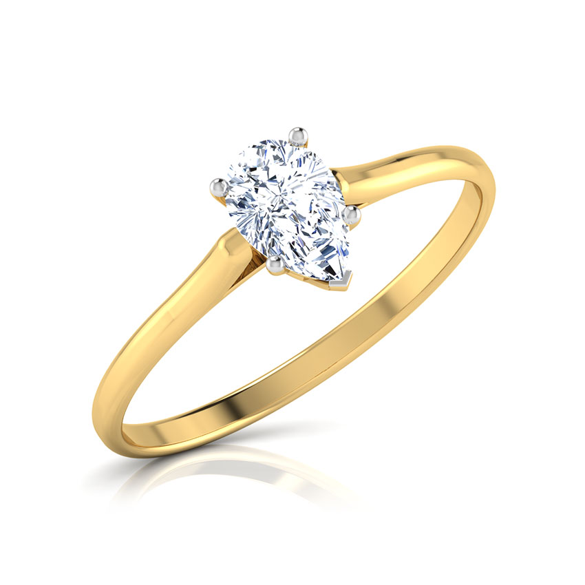 Zeal Pear Solitaire Ring Zeal Pear Solitaire Ring