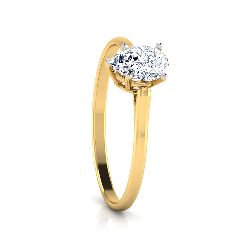 Zeal Pear Solitaire Ring Zeal Pear Solitaire Ring