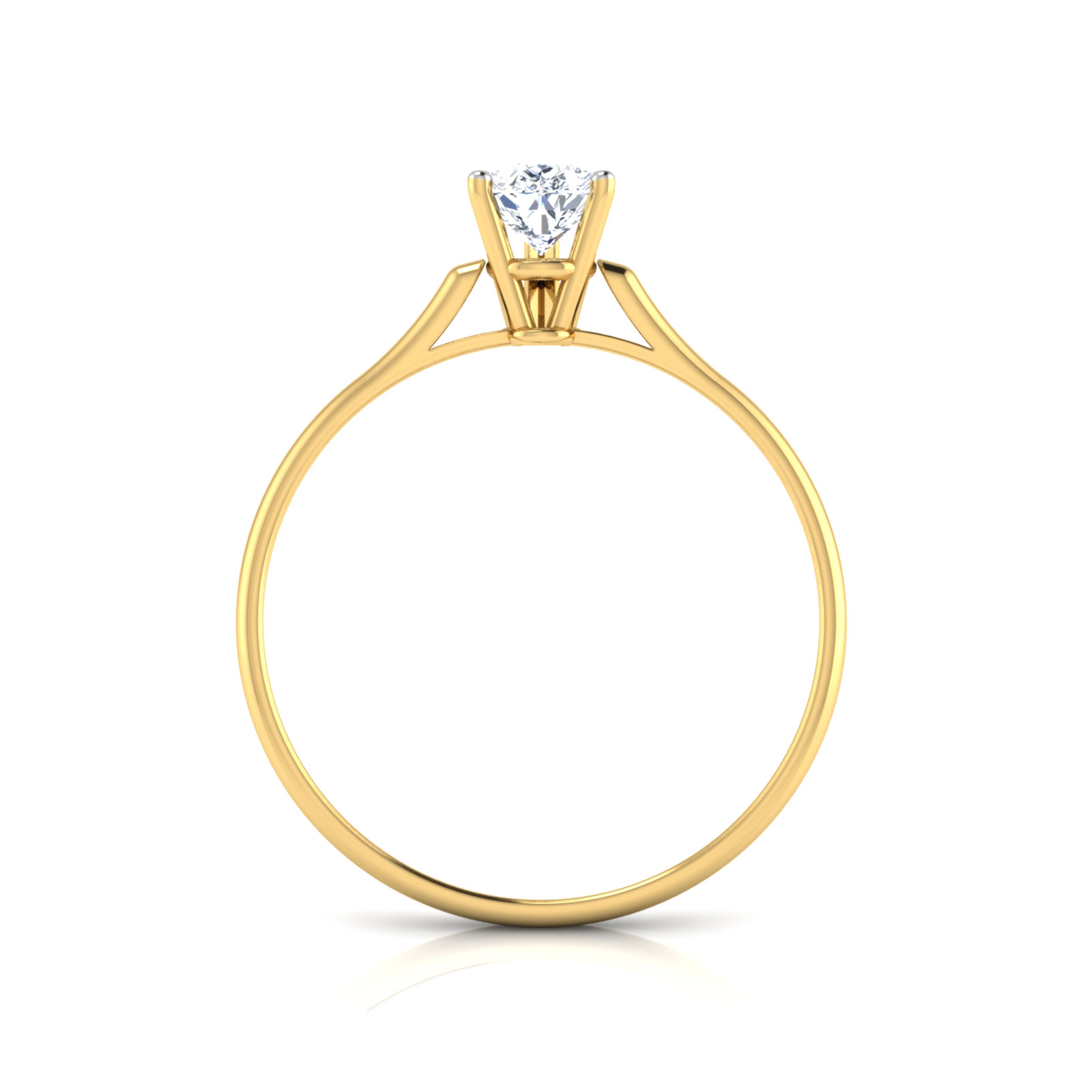 Zeal Pear Solitaire Ring Zeal Pear Solitaire Ring