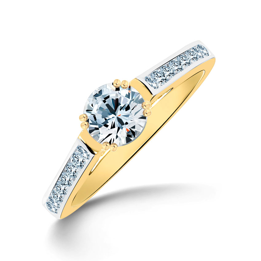 Glee Radiant Solitaire Ring