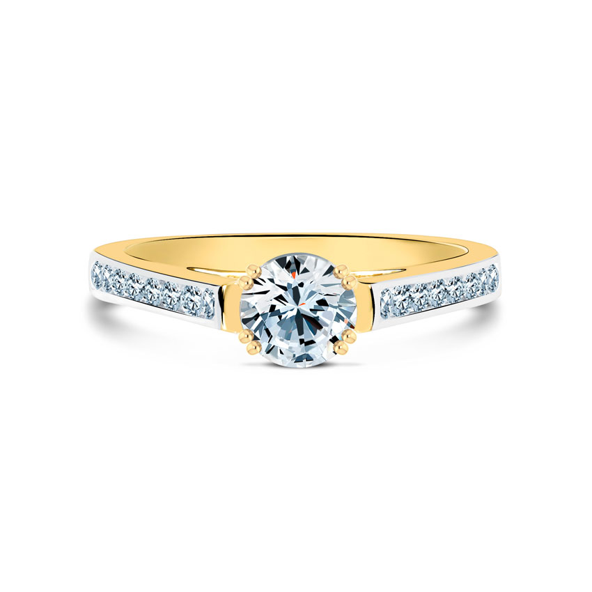 Glee Radiant Solitaire Ring