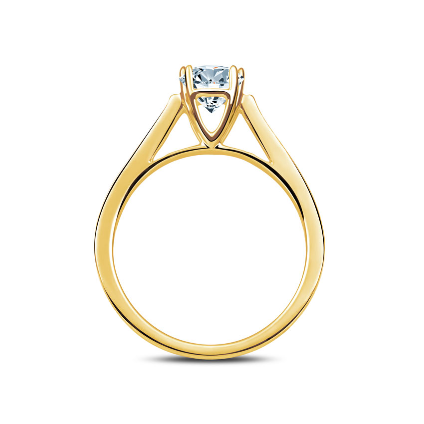Glee Radiant Solitaire Ring