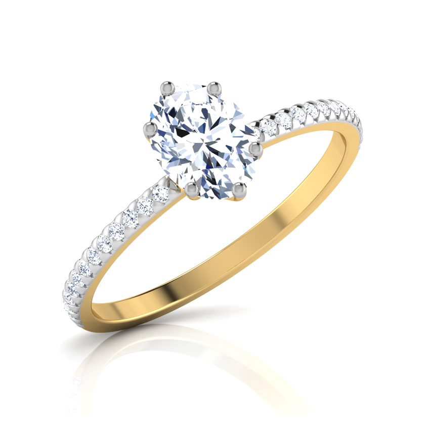 Zest Oval Solitaire Ring