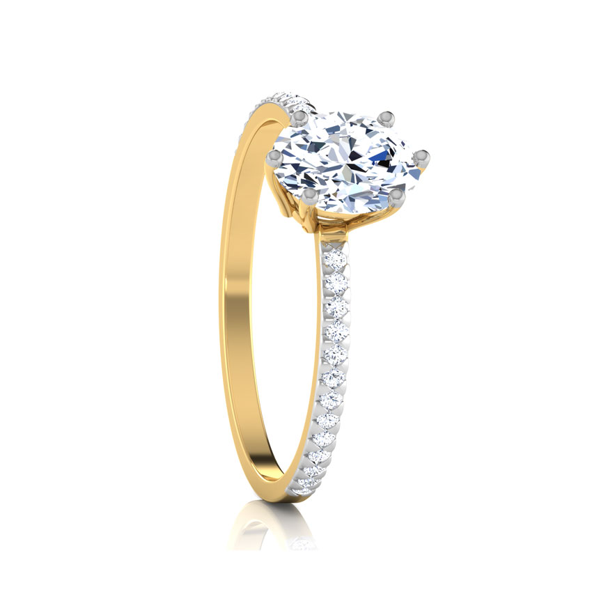 Zest Oval Solitaire Ring