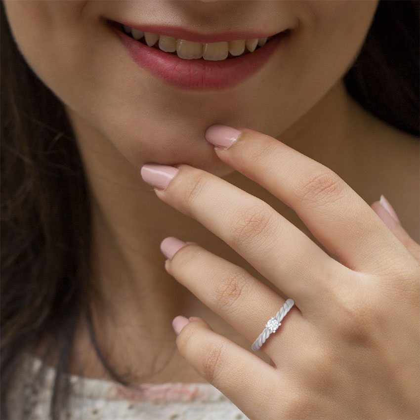 Heavenly Platinum Ring