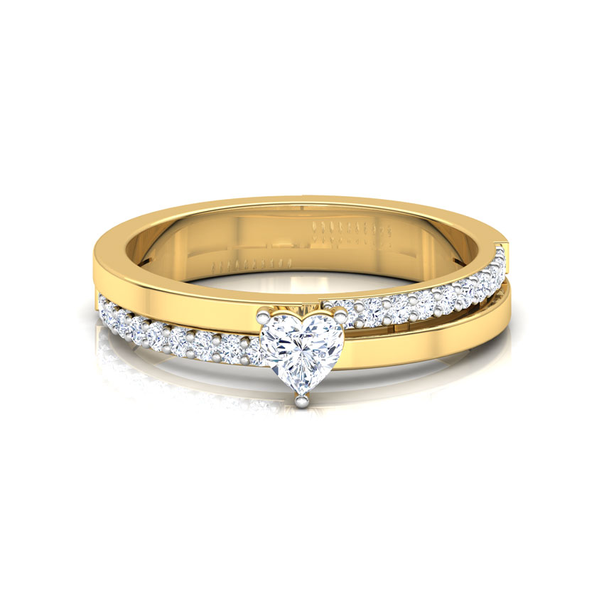 Habibah Heart Solitaire Ring