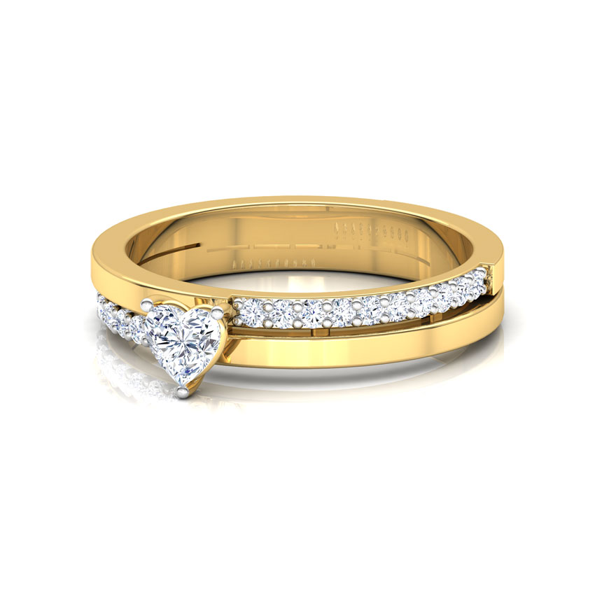 Habibah Heart Solitaire Ring