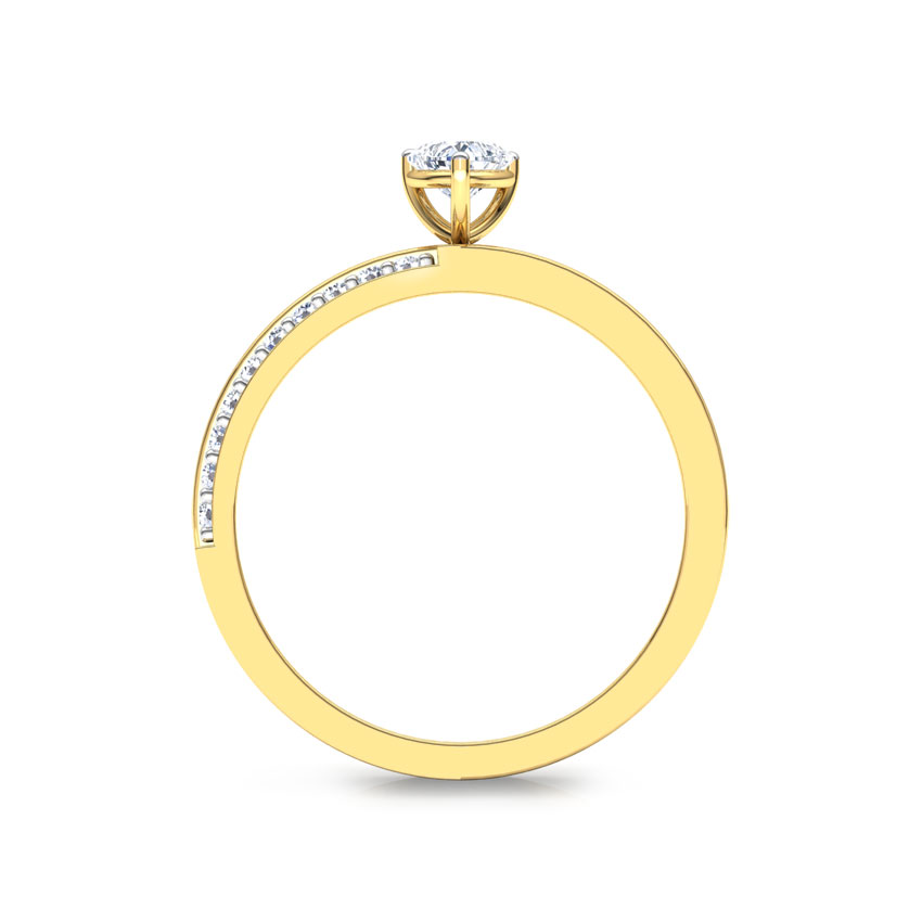 Habibah Heart Solitaire Ring
