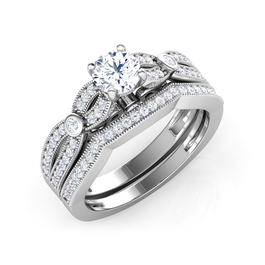 Aura Bridal Ring Set Aura Bridal Ring Set
