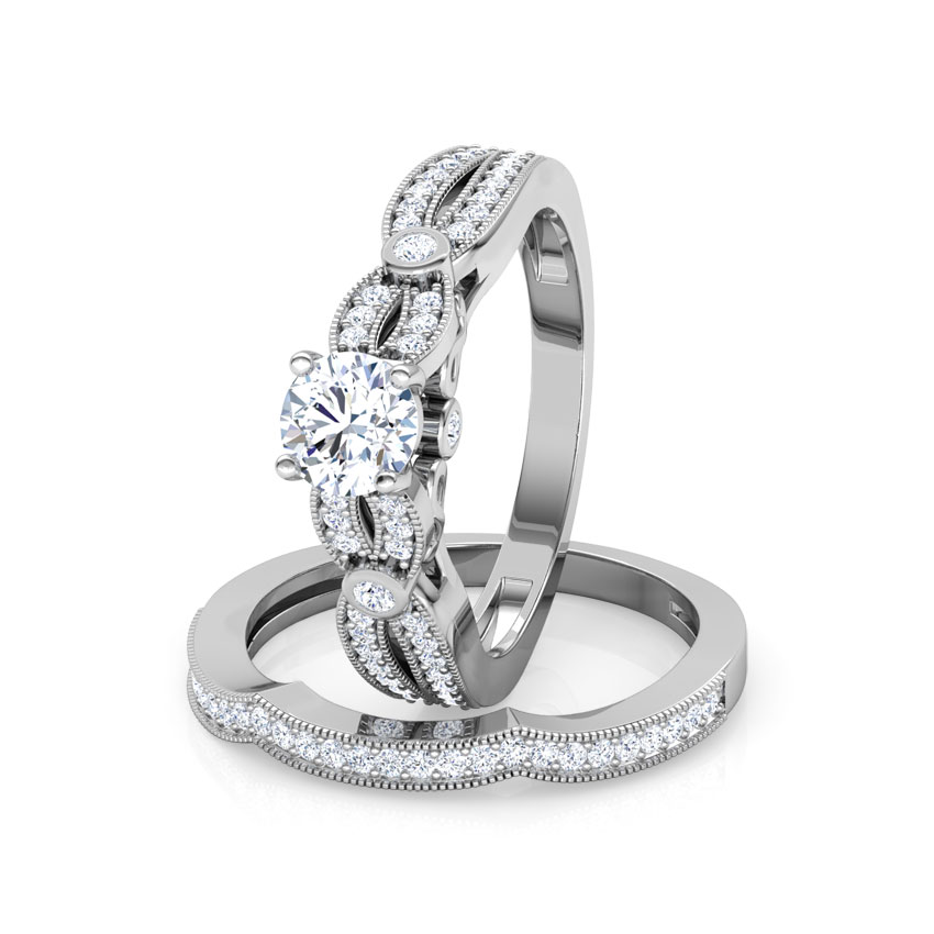 Aura Bridal Ring Set Aura Bridal Ring Set
