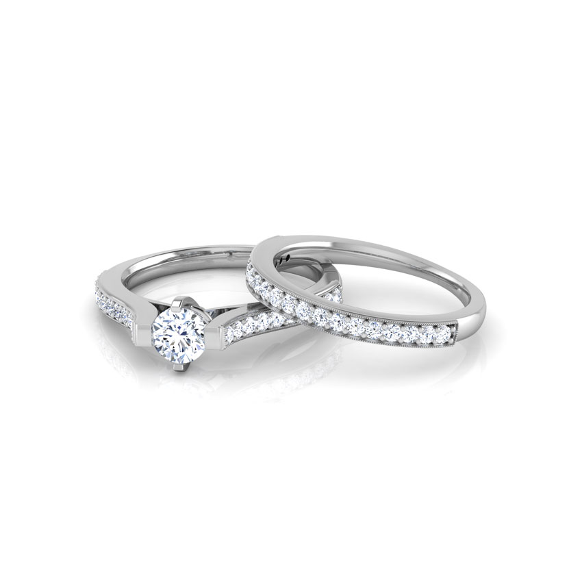 Sparks Solitaire Bridal Ring Set Sparks Solitaire Bridal Ring Set