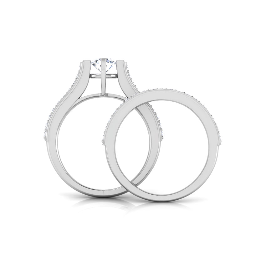 Sparks Solitaire Bridal Ring Set Sparks Solitaire Bridal Ring Set