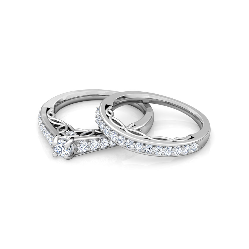 Sparkle Solitaire Bridal Ring Set Sparkle Solitaire Bridal Ring Set