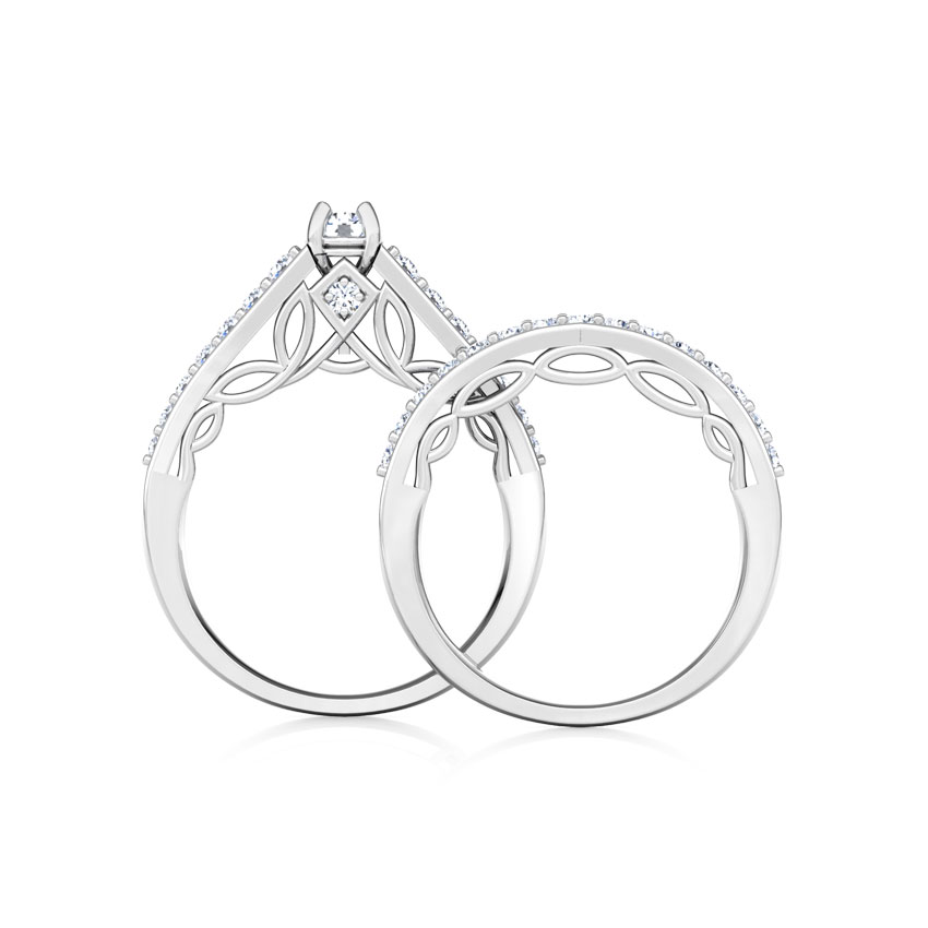 Sparkle Solitaire Bridal Ring Set Sparkle Solitaire Bridal Ring Set