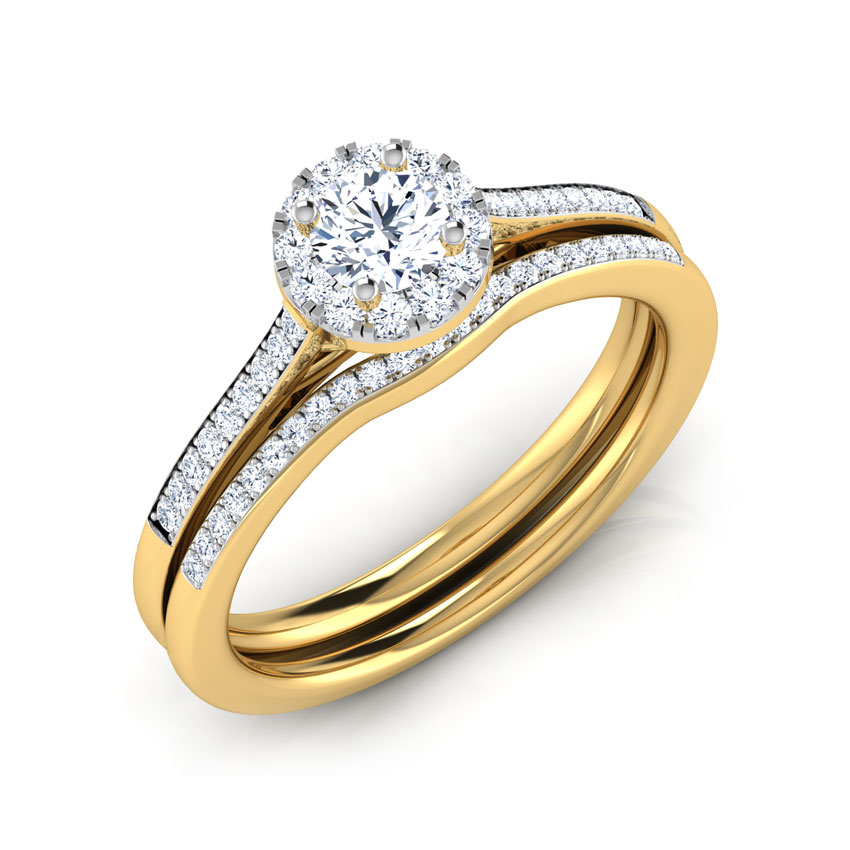 Lyra Vital Bridal Ring Set