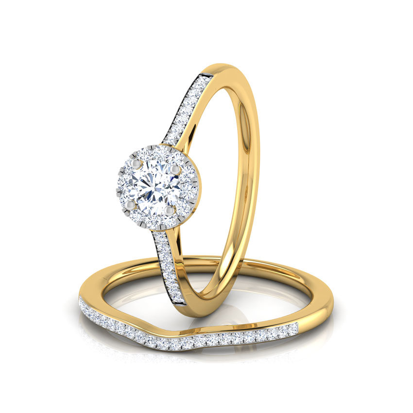 Lyra Vital Bridal Ring Set