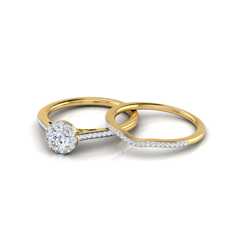 Lyra Vital Bridal Ring Set