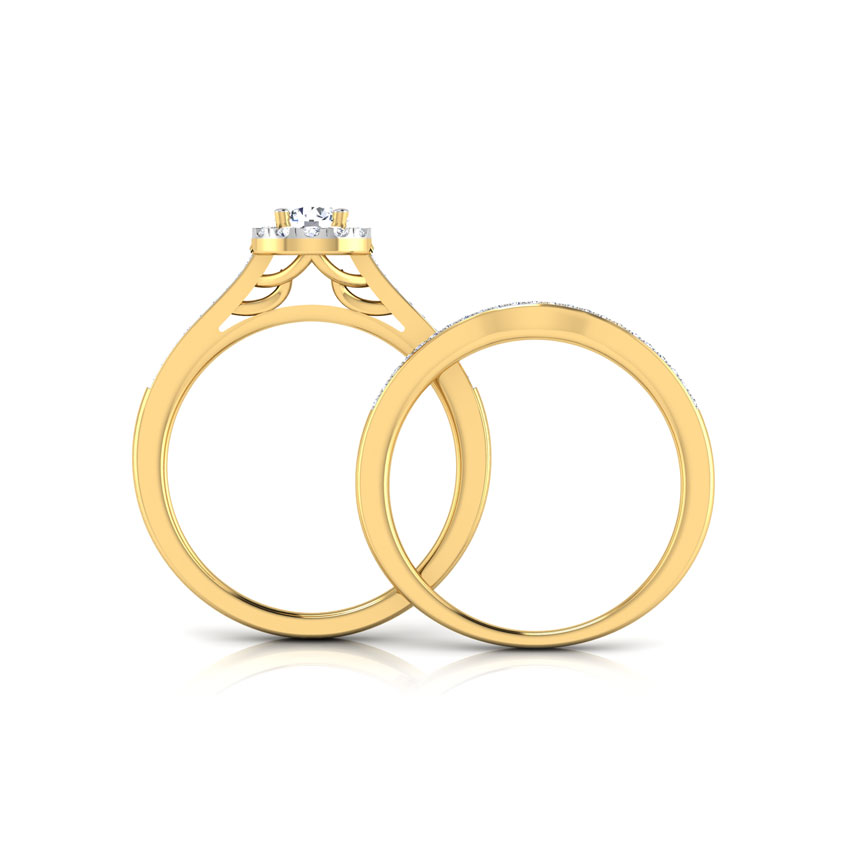 Lyra Vital Bridal Ring Set