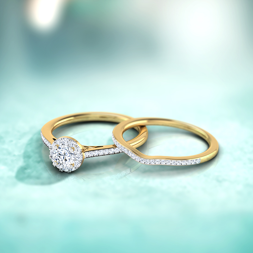 Lyra Vital Bridal Ring Set