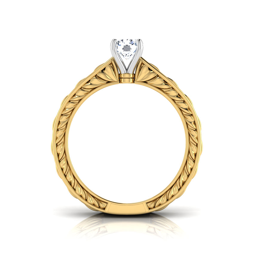 Zora Gold Solitaire Ring
