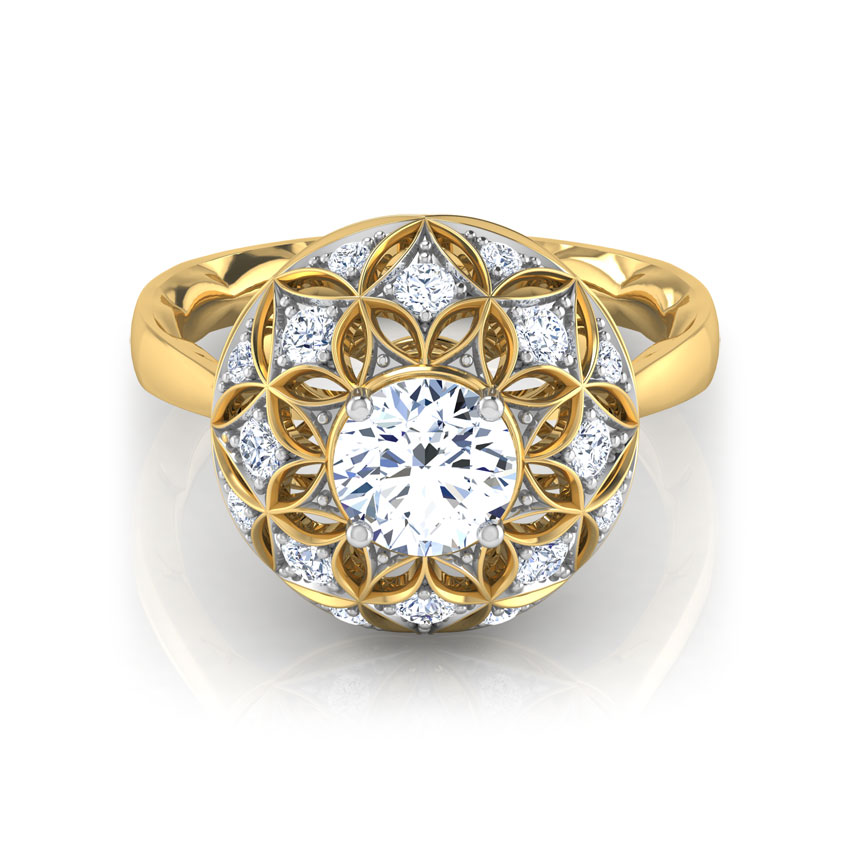 The Taj Aura Solitaire Ring The Taj Aura Solitaire Ring